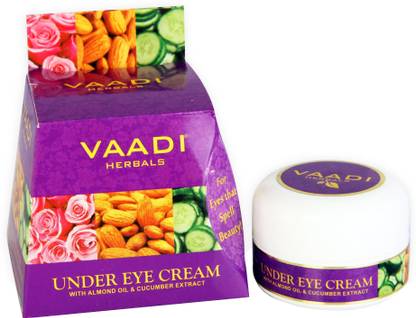 vaadi Herbals Almond Oil & Cucumber Extract Under Eye Cream