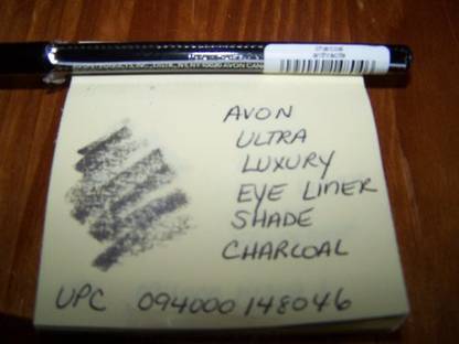 AVON Ultra Luxury Liner In Shade Charcoal 0.5 ml