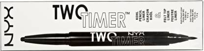 NYX Two Timer - Dual Ended Eyeliner 1.2 ml