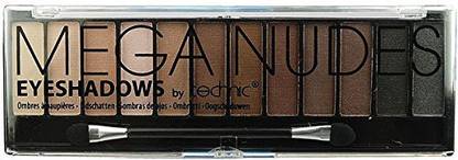 TECHNIC Mega Nudes 12 Colour Eyeshadow Palette 1 g