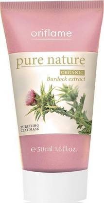 Oriflame Sweden Pure Nature Organic Burdock Extract Purifying Clay Mask