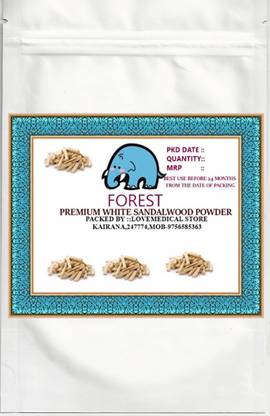 FOREST PREMIUM WHITE SANDALWOOD POWDER