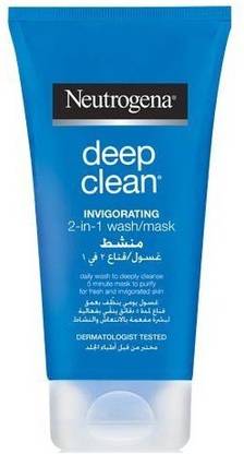 NEUTROGENA deep clean 2-in-1 wash and mask