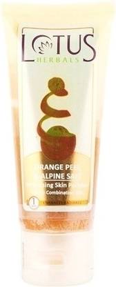LOTUS Orange Peel & Alpine Salt Whitening Skin Polisher