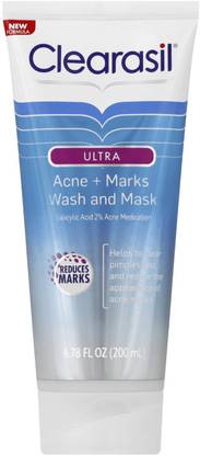 Clearasil Ultra Acne + Marks Wash and Mask