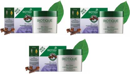 BIOTIQUE Bio Clove Purifying Anti Blemish Face Pack