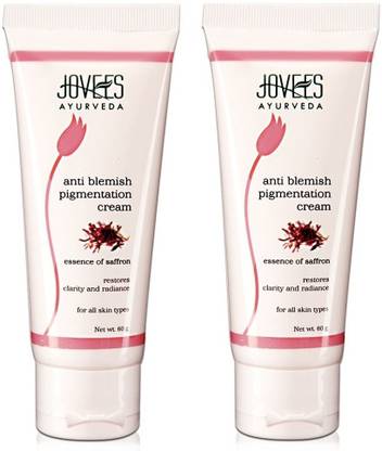 JOVEES Ayurveda Essence of Saffron Ani Blemish Pigmentation Cream (Pack of 2)