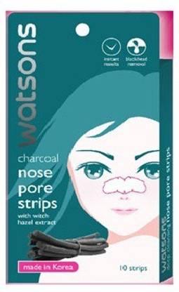 Watsons charcoal nose strips (made in korea) - 10 strips