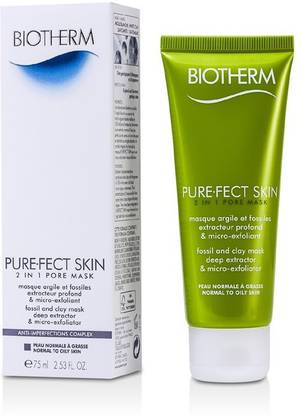 BIOTHERM Pure.Fect Skin 2 in1 Pore Mask (Normal to Oily Skin)
