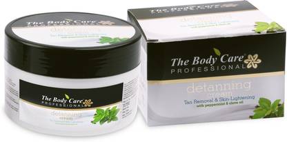 THE BODY CARE detanning Cream Tan Removal & Skin Lightening(Price Includes Shipping Charges)