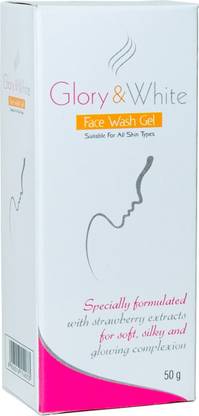 Glory & White  Gel with Strawberry Extracts Face Wash
