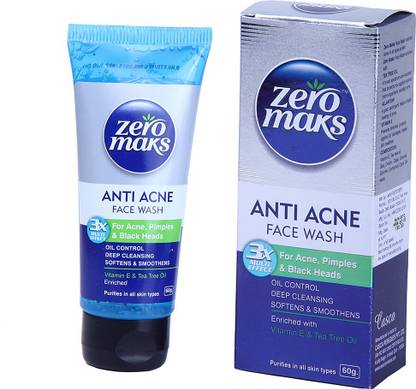 Zero Maks Anti Ance  Face Wash