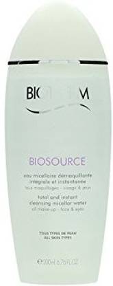 BIOTHERM Biosource Total And Instant Cleansing Micellar Water All Face And Eyes Makeup Face Wash
