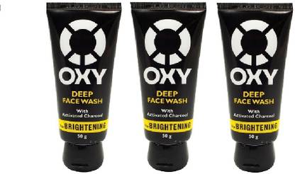 OXY Deep Wash- Pack of 3 (50 g each) Face Wash
