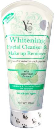 YC Whitening Facial Cleanser - Makeup Remover Face Wash