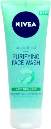 NIVEA Aqua Effect Purifying Face Wash - Price in India, Buy NIVEA Aqua ...