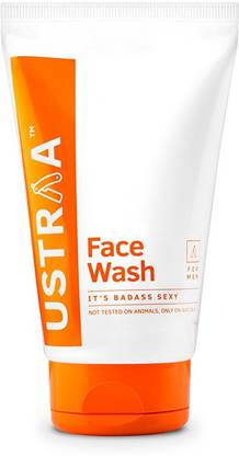 उस्तरा बी हप्पिली अनमारिएड Badass sexy tube Face Wash (100 g) फेस वॉश