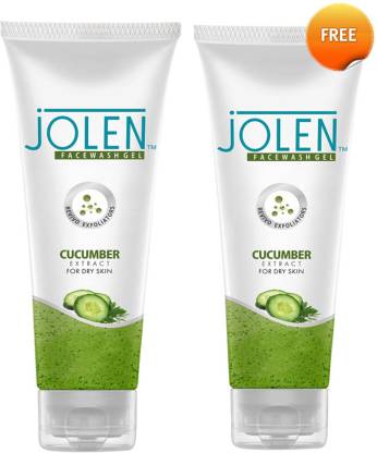 JOLEN Facewash Gel - Cucumber Extract Face Wash