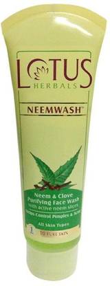 LOTUS Herbals Neem & Clove - Purifying  Face Wash