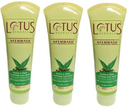 LOTUS Neem and Clove Ultra-Purifying Face Wash