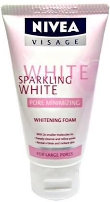 NIVEA Sparkling White Pore Minimizing Foam Face Wash