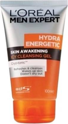 L'Oréal Paris Men Expert Hydra Energetic Skin Awakening Icy Cleansing Gel Face Wash