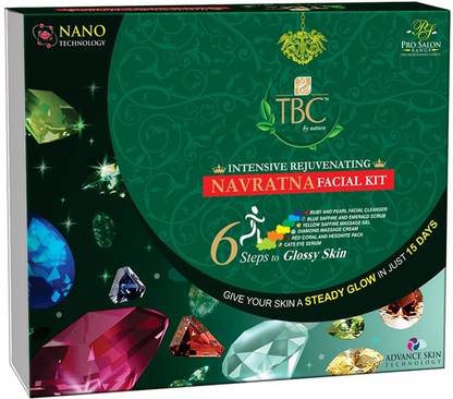 तबक बी नेचर नवरत्न फेशियल किट 260 g