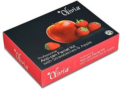 Olivia Anti-tan Facial Kit with Strawberries & Apple