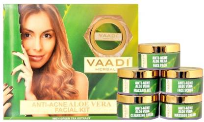VAADI HERBALS Anti-acne Aloe Vera Facial Kit