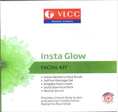 VLCC Insta Glow Facial Kit (Set of 5) 210g