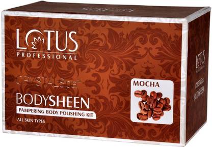 Lotus Professional Bodysheen Mocha Pampering Body Polishing Kit