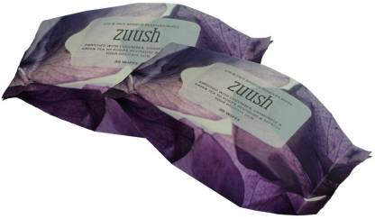 Zuush Eye and Face Makeup Removal Wipes 30s x 2