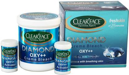Clear Face Diamond Oxy Bleach