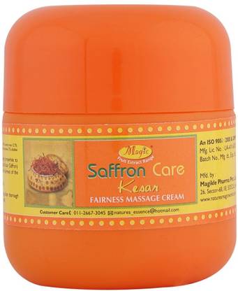 Nature's Magic Saffron Care Fairness Massage Cream