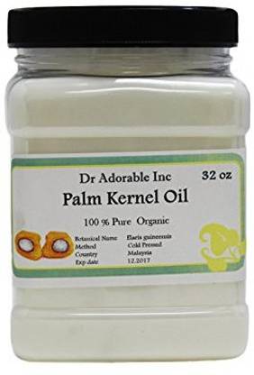 Dr Adorable Palm Kernel Oil Pure Cold Pressed Organic