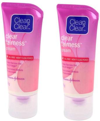 Clean & Clear Fairness Cream 40gm (Pack of 2)