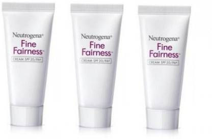 NEUTROGENA Fine Fairness Cream SPF 20 (Pack of 3)