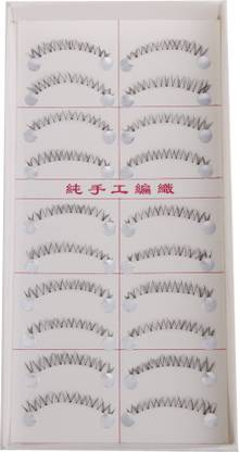 MagiDeal Natural Cross Lower Bottom False Eyelashes