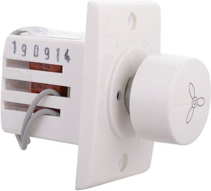 ANCHOR Penta Step Fan Regulator Socket Size EME Step-Type Button Regulator