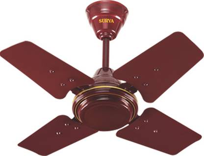 SURYA Sparrow 600 Mm 600 mm 4 Blade Ceiling Fan