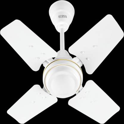 SURYA Sparrow 600 Mm 600 mm 4 Blade Ceiling Fan