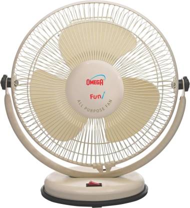 OMEGA All Purpose 12 inch 3 Blade Table Fan