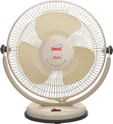 OMEGA All Purpose 12 inch with 1 Year Warranty Table Fan