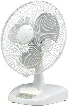 Super-IT Sunca 2388 16 Inches Rechargeable Oscillating with 1 Year Warranty 406 mm Table Fan