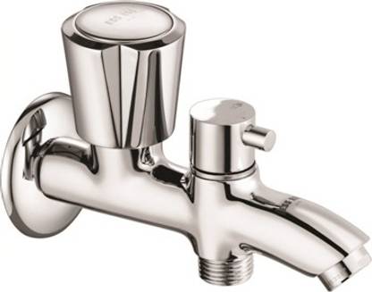 Essess MO03 Bib Cock 2-In-1 With Flange Twin Elbow Valve Faucet