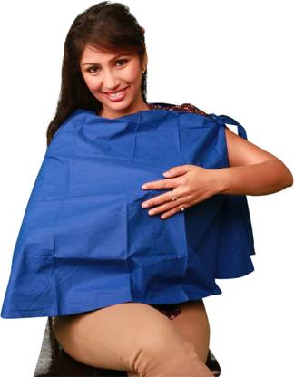 Vixenwrap Blue Solid Feeding Cloak
