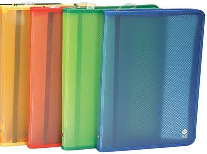 Y.E.S Polypropelene Zipper Document Folder