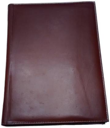 Leather Mall A4 Size Paper Leather Ring Binders