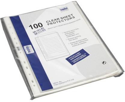 Solo Sheet Protector