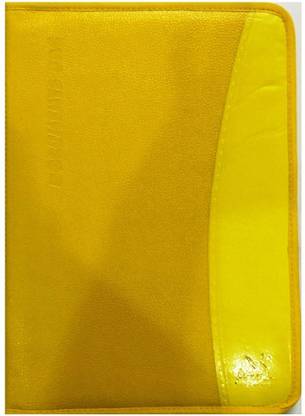 MAGPIE Enjoy Series File -Yellow Binding -Hard Bound Document Folder
